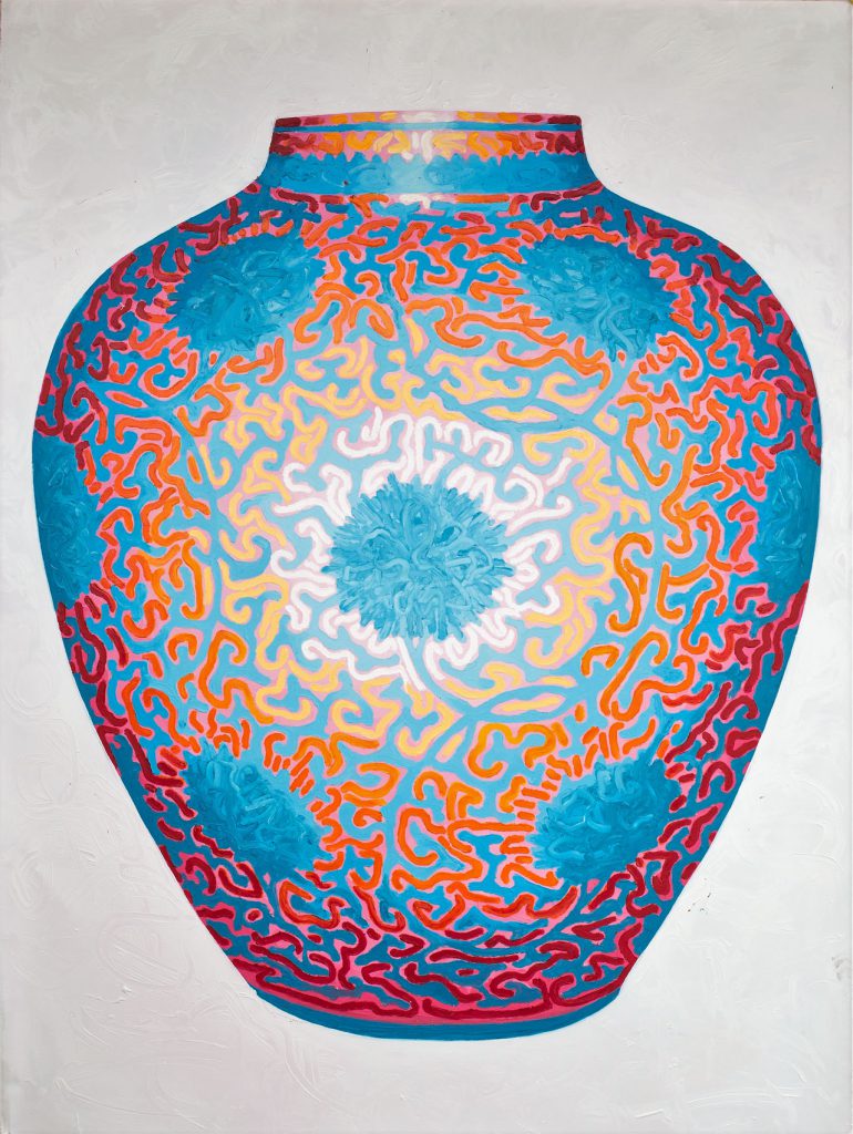Asterope Vase Artwork by Andrew James Ward